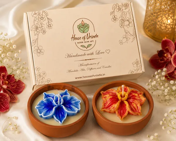 Handcrafted_Orchid_Flower_Candle_in_Terracotta_Bowl_|_Pack_Of_2