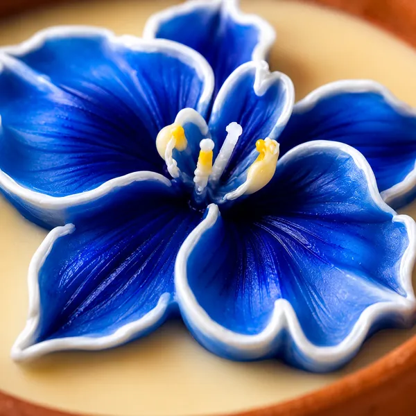 Handcrafted_Orchid_Flower_Candle_in_Terracotta_Bowl_|_Pack_Of_2