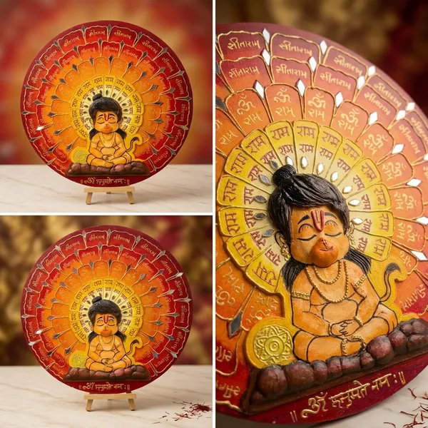 Wooden_Hanuman_Chalisa_Decorative_Showpiece_With_108_Names_Of_Lord_Ram
