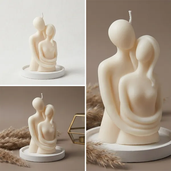 Couple_Embrace_Decorative_Wax_Candle