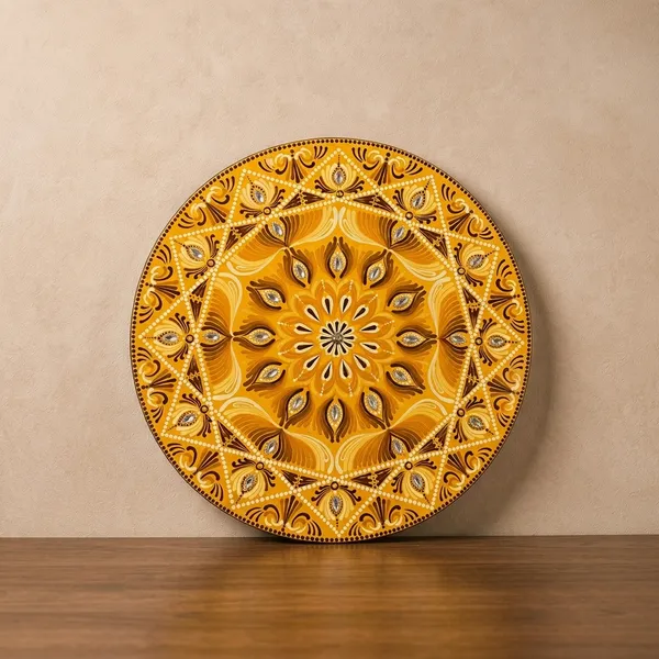 Decorative_Golden_Mandala_Plate_Ethnic_Wall_Decor