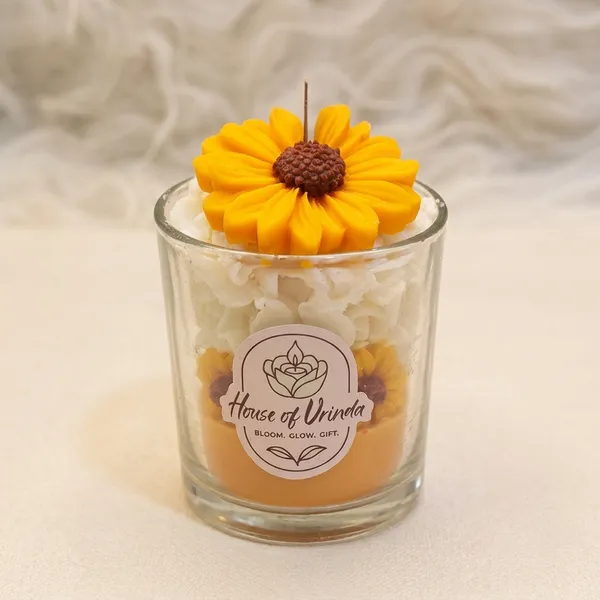 Sunflower_Floating_Candle_In_Glass_Holder