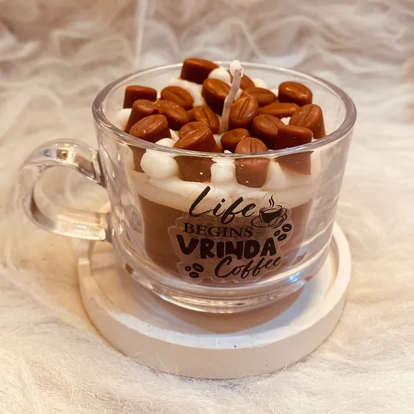 Vrinda_Hazelnut_Brew_Candle