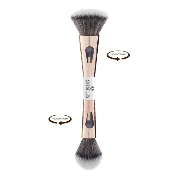 Skinplus_4_In_1_Travel_Brush_With_Foundation_Powder_Eyeshadow_Blending_Brush_Soft_Bristles_Makeup_Brushes_Set_For_Women