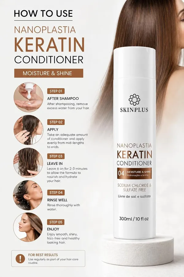Skinplus_Nanoplastia_Keratin_Conditioner_300Ml