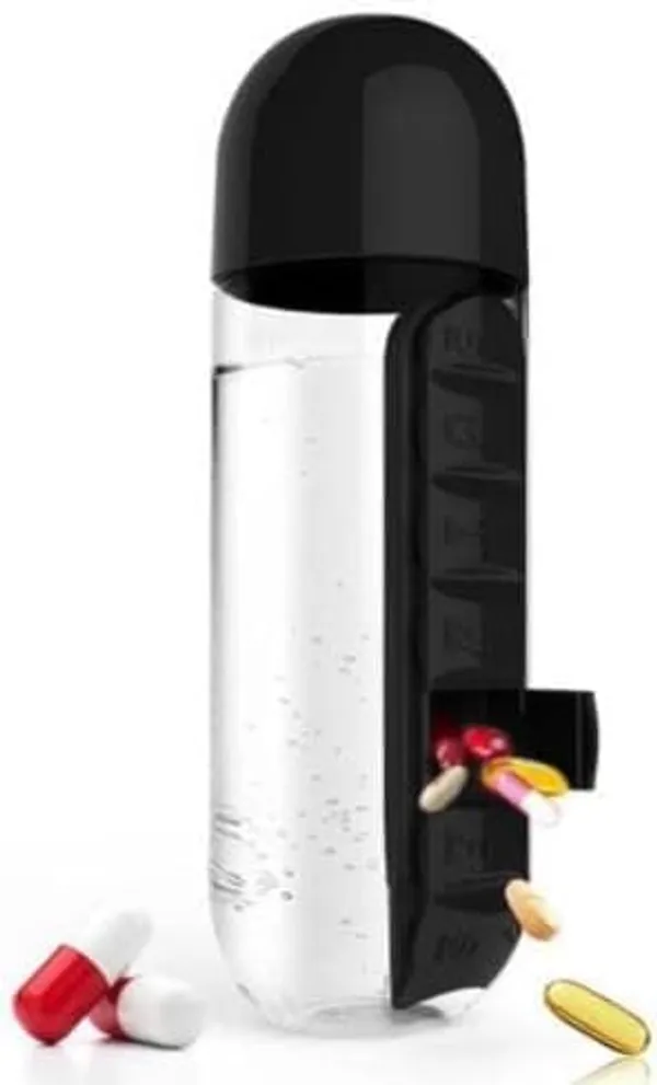 Skinplus_Polycarbonate_Water_Bottle_Portable_Pill_Insertion_Organizer_Water_Bottle_With_Built_In_Daily_Vitamin_Holder_Supplement_Organizer_Case_Multicolored_600_Ml