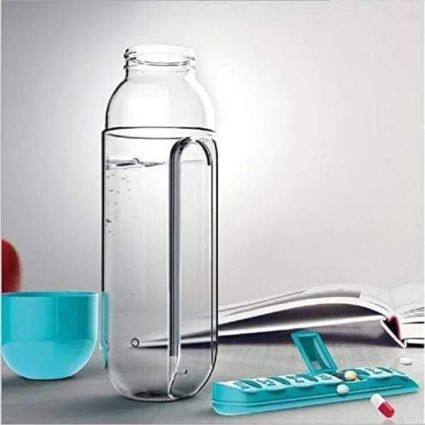 Skinplus_Polycarbonate_Water_Bottle_Portable_Pill_Insertion_Organizer_Water_Bottle_With_Built_In_Daily_Vitamin_Holder_Supplement_Organizer_Case_Multicolored_600_Ml