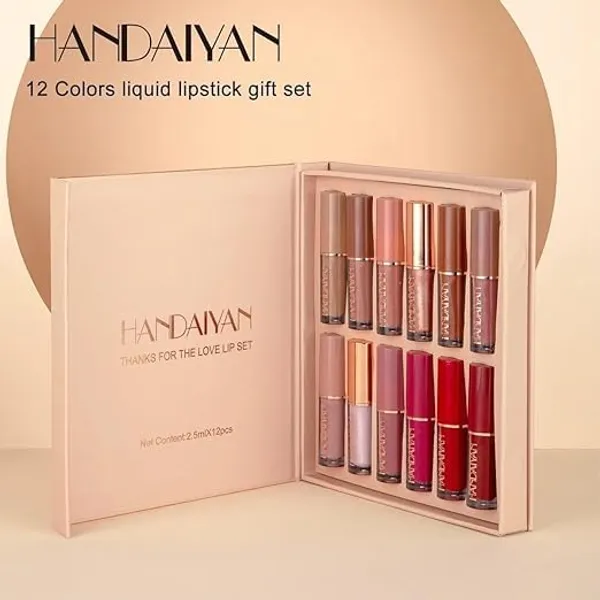 Lipstick_Set_Of_12_Long_Lasting_Waterproof_Lip_Gloss_Combo