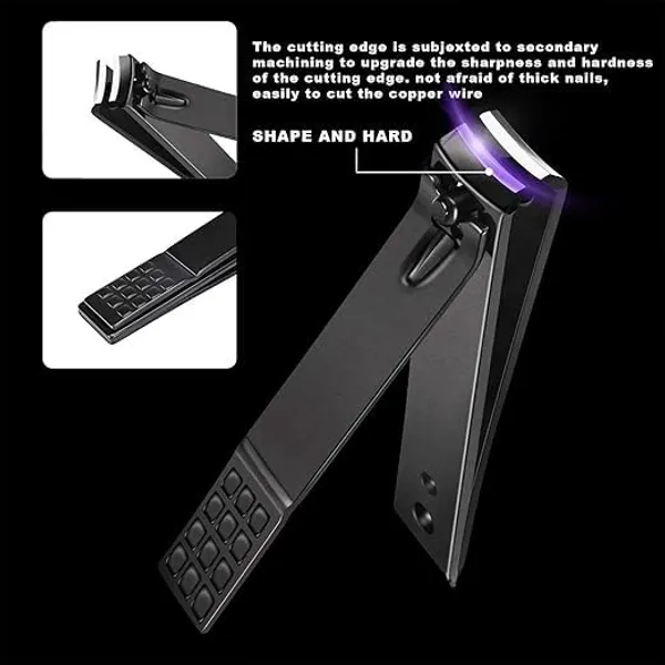 Skinplus_16_Pieces_Manicure_Set_Pedicure_Kit_Nail_Clippers_Stainless_Steel_Professional_Personal_Care_Tool_Kit_Nail_Tools_With_Brown_Leather_Case_Gifts_For_Men_And_Women
