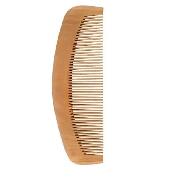 Skinplus_Wooden_Hair_Comb_With_Wide_Tooth_Handmade_For_Men_And_Women_Round_Shape