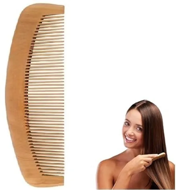 Skinplus_Wooden_Hair_Comb_With_Wide_Tooth_Handmade_For_Men_And_Women_Round_Shape