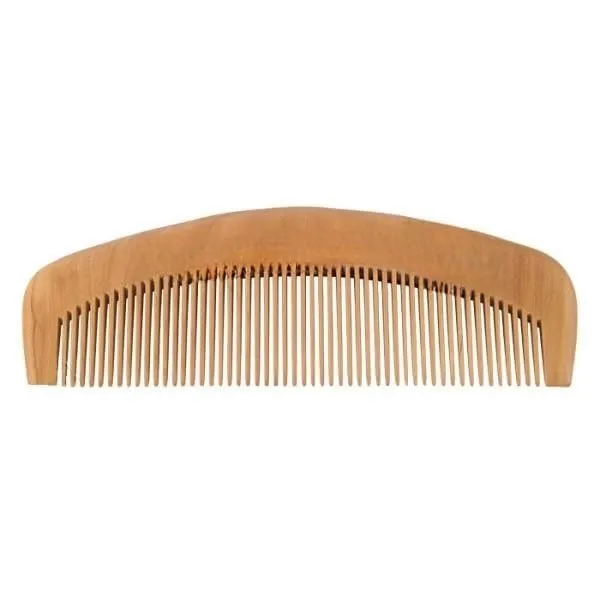 Skinplus_Wooden_Hair_Comb_With_Wide_Tooth_Handmade_For_Men_And_Women_Round_Shape