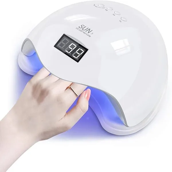 Skinplus_48W_24_Leds_Nail_Lamp_With_Uv_Nail_Gloves_Automatic_Sensor_Led_Uv_Nail_Dryer_Nail_Curing_Nail_Art_Lamp_Art_Skin_Care_Fingerless_Gloves_Pink
