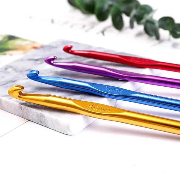 Skinplus_12Pcs_Crochet_Needles_Needle_Hook_Knitting_Kit_Needle_Set_Knitting_Needle_Set_Crochet_Set