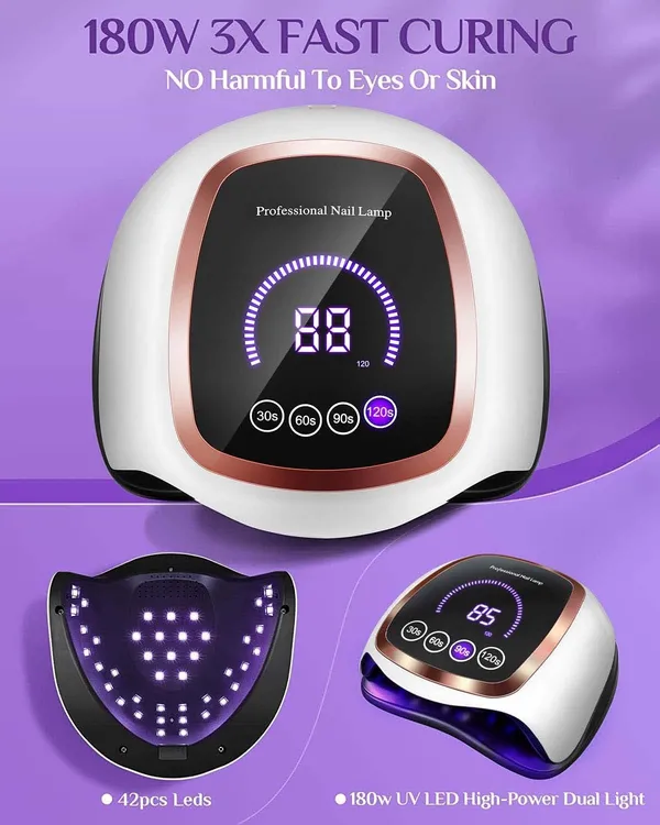 Skinplus_Uv_Led_Nail_Lamp_Nail_Dryer_For_Gel_Polish_With_Lcd_Display_Auto_Sensor_And_4_Timer_Settings_Professional_Curing_Lamp_Light_For_Salon_And_Home