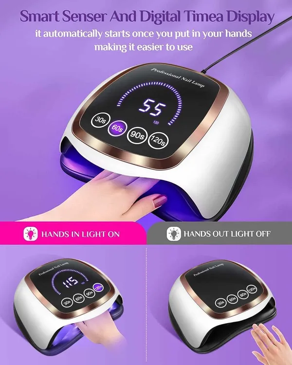 Skinplus_Uv_Led_Nail_Lamp_Nail_Dryer_For_Gel_Polish_With_Lcd_Display_Auto_Sensor_And_4_Timer_Settings_Professional_Curing_Lamp_Light_For_Salon_And_Home