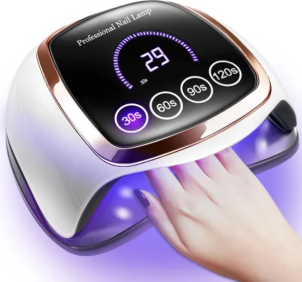 Skinplus_Uv_Led_Nail_Lamp_Nail_Dryer_For_Gel_Polish_With_Lcd_Display_Auto_Sensor_And_4_Timer_Settings_Professional_Curing_Lamp_Light_For_Salon_And_Home