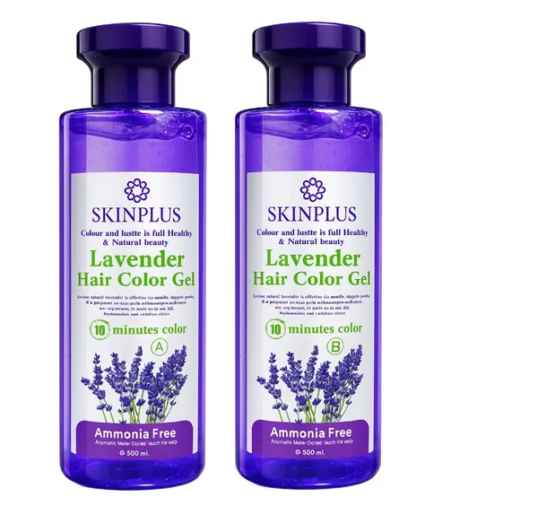 Skinplus_Lavender_Hair_Color_Dye_Gel_1000Ml_With_Mixing_Bowl_And_Dye_Brush