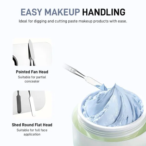 Skinplus_Mixing_Makeup_Palette_Stainless_Steel_Cosmetic_Palette_With_Spatula_Tool_Silver_Rectangle_Plain_Surface