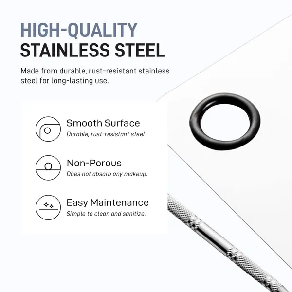 Skinplus_Mixing_Makeup_Palette_Stainless_Steel_Cosmetic_Palette_With_Spatula_Tool_Silver_Rectangle_Plain_Surface