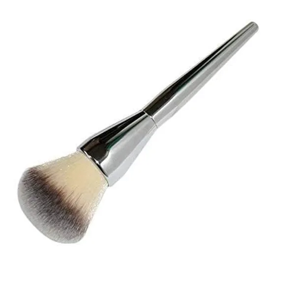 Skinplus_Makeup_Face_Blush_Powder_Makeup_Brush_Foundation_Blending_Brush_For_Women_Silver_Makeup_Brush
