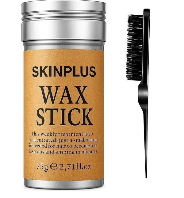 Skinplus_Hair_Wax_Stick_With_Teasing_Hair_Brush_75G_Smooths_Flyaways_Adds_Shine_Long_Lasting_Hold