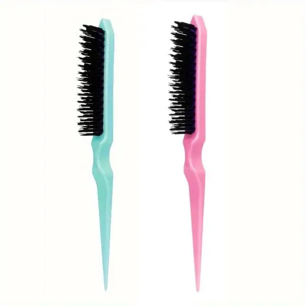 Teasing_Hair_Brush_Three_Row_Salon_Bristle_Brush_Rat_Tail_2_Multicolor