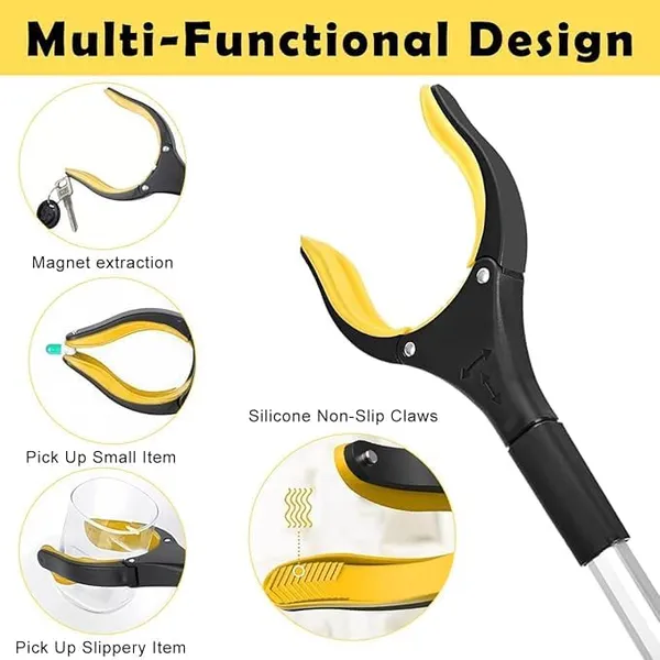 Qibest_Foldable_Reacher_Grabber_Tool_With_Magnet_Lightweight_Aluminum_Long_Arm_Pickup_Tool_Litter_Picker_Trash_Grabber_Garbage_Picker_Claw_Extender_For_Elderly_Disabled