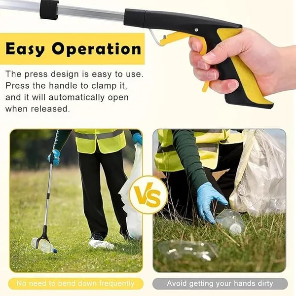 Qibest_Foldable_Reacher_Grabber_Tool_With_Magnet_Lightweight_Aluminum_Long_Arm_Pickup_Tool_Litter_Picker_Trash_Grabber_Garbage_Picker_Claw_Extender_For_Elderly_Disabled