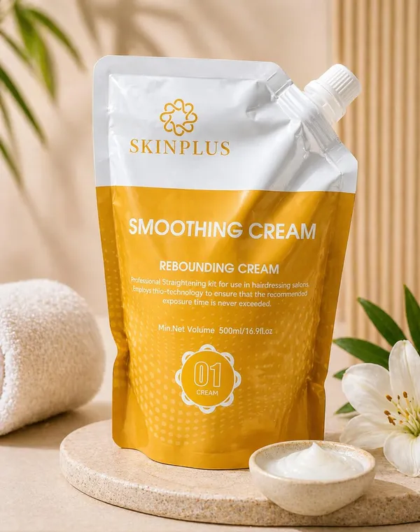 Skinplus_Professional_Hair_Straightening_Kit_Smoothing_Cream_Neutralizer_500Ml_Each