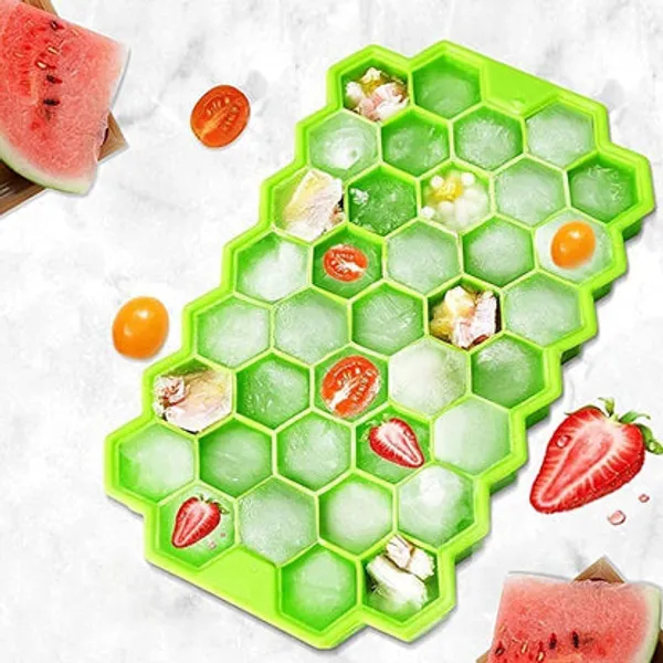 Flexible_Silicone_Ice_Cube_Tray_37_Small_Cubes_Fridge_Use