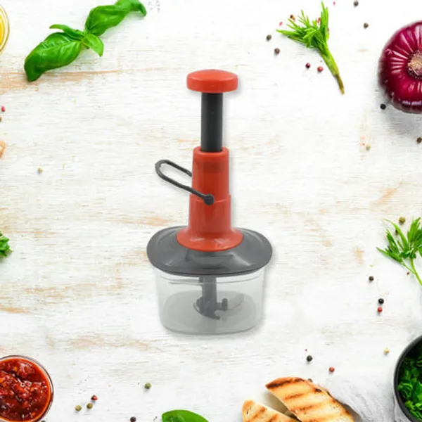 Manual_Food_Chopper_650Ml_3_Stainless_Steel_Blades_Locking_System_Anti_Slip