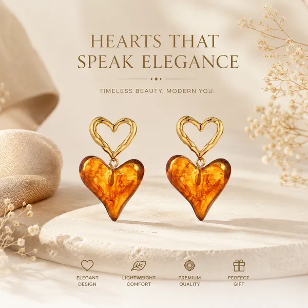 Amber_Heart_Drop_Earrings_For_Women