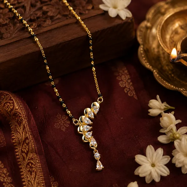 Aarvika_Teardrop_Mangalsutra