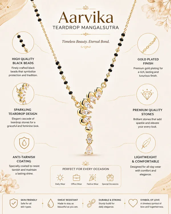 Aarvika_Teardrop_Mangalsutra