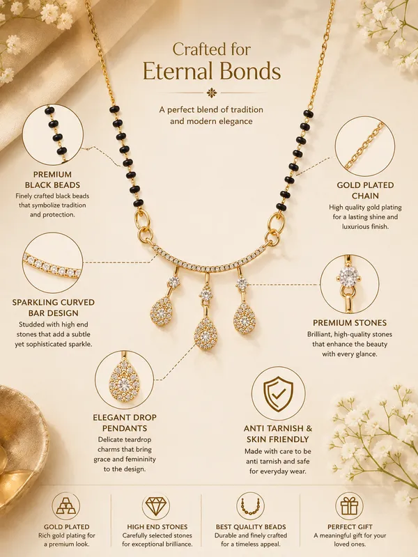 Aarvini_Teardrop_Mangalsutra