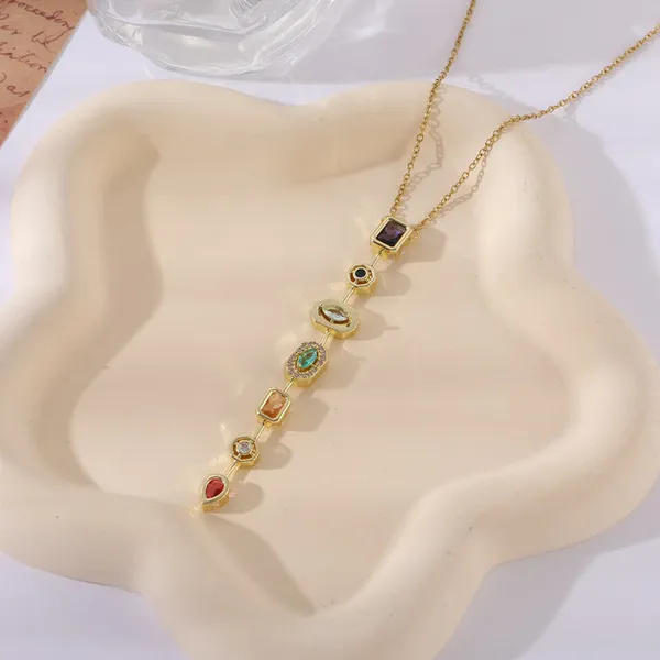 Aurora_5_stone_layer_pendant_