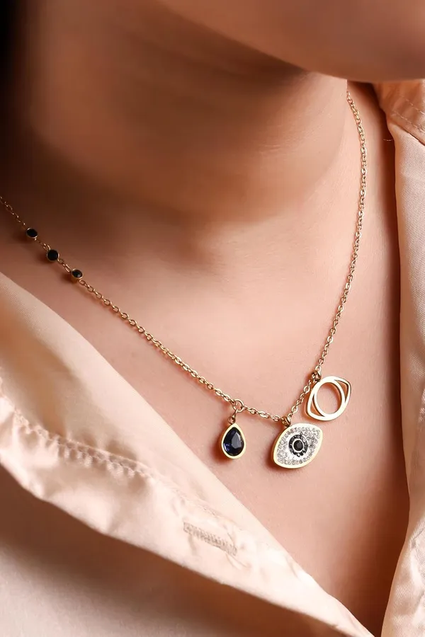 Evil_Eye_2_Layer_Charm_Pendant_Necklace_For_Women