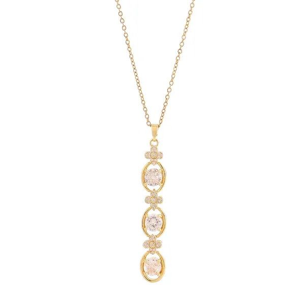 Drop_Stone_3_Layered_Necklace_For_Women