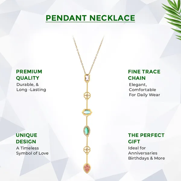 Multicolor_Alloy_&_Stone_Pendant_Necklace_For_Women