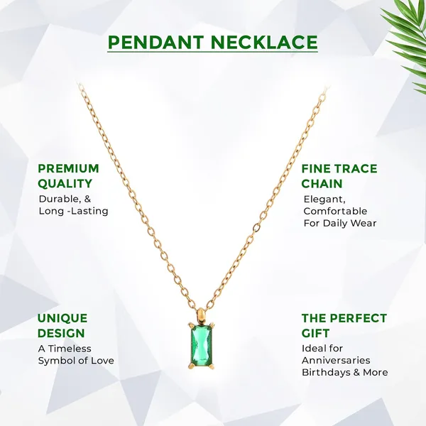 Cherie_to_the_Soul_green_Pendant_Necklace_For_Women