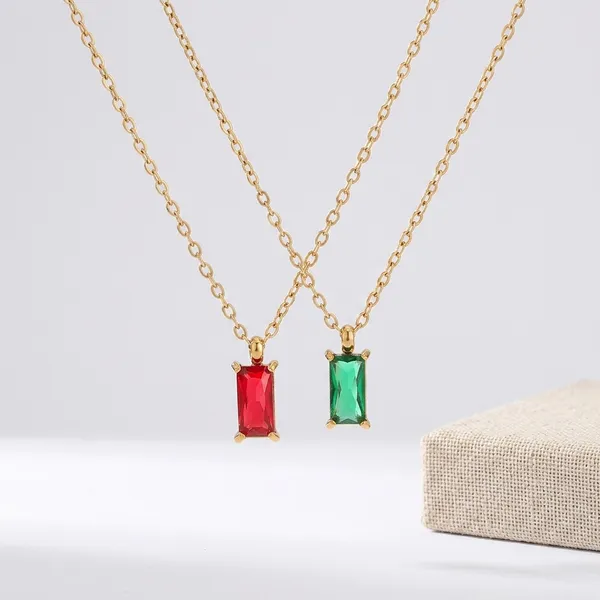 Cherie_to_the_soul_Red_&_Green_Pendant_Necklace_For_Women_(Combo_of_2)