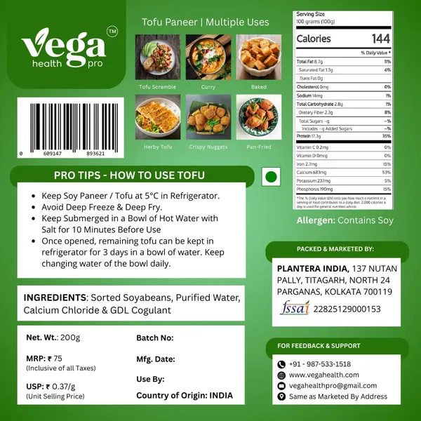 Vega_Paneer_-_Plant-Based_Tofu_|_Pack_Of_5
