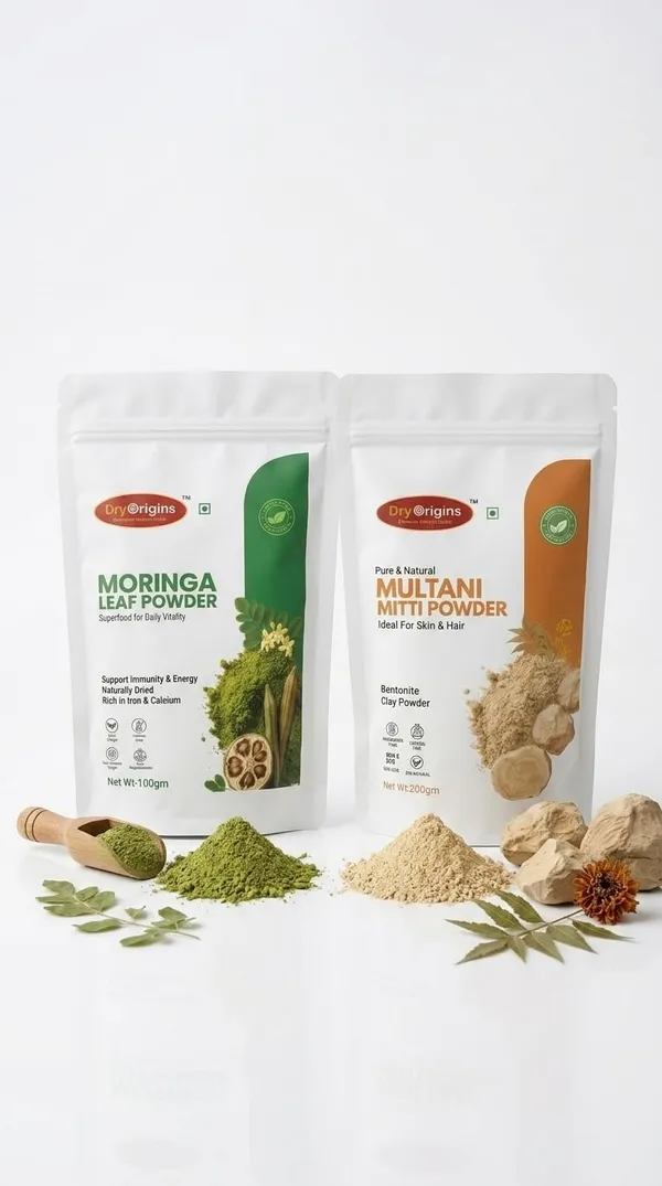 Moringa_Leaf_Powder_Multani_Mitti_Powder_Combo
