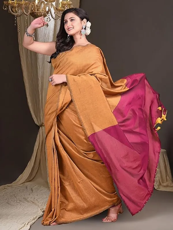 Blue_Silk_Saree_with_Green_Border_for_Women