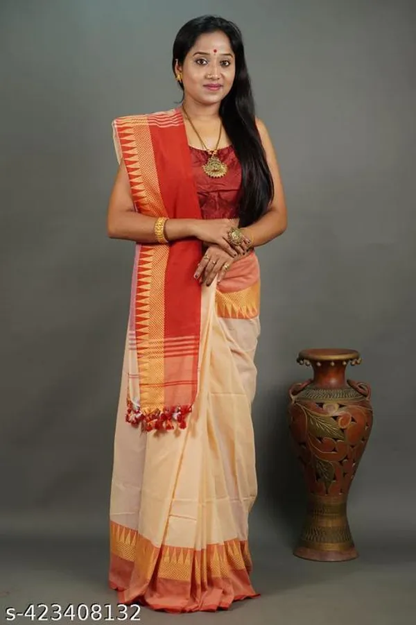 Off_White_Gold_Khadi_Cotton_Handloom_Saree_For_Women