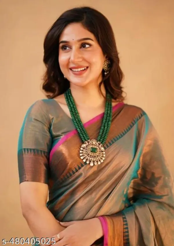Green_Khadi_Cotton_Printed_Saree_For_Women