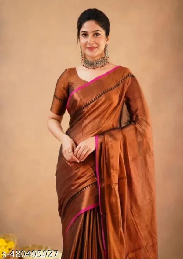 Gold_Khadi_Cotton_Saree_For_Women