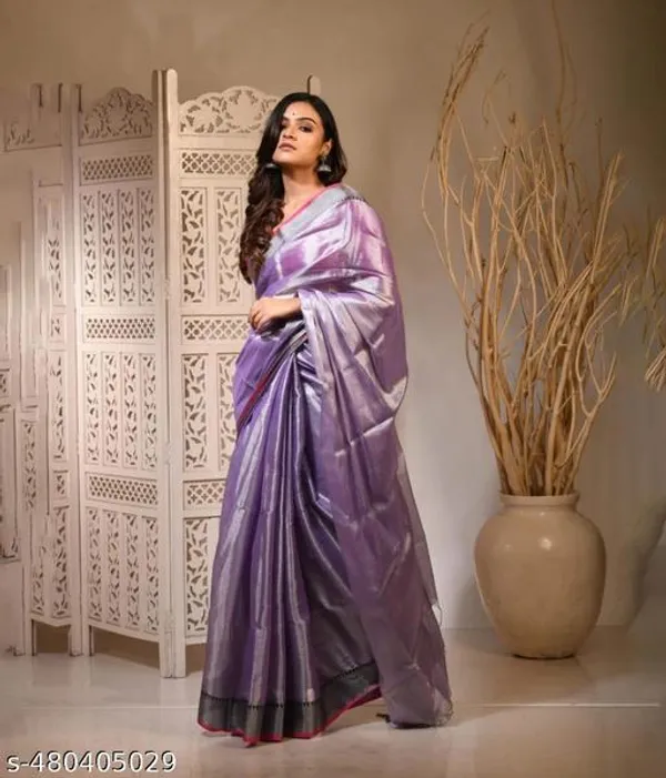 Purple_Khadi_Cotton_Saree_For_Women