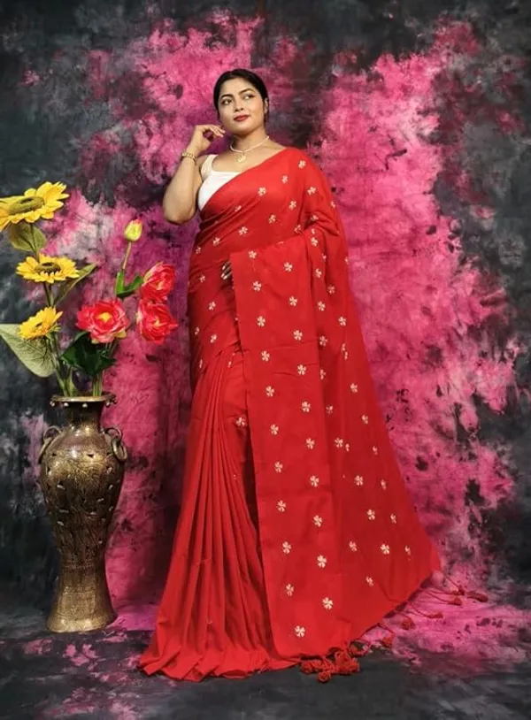 Red_Embroidered_Silk_Saree_for_Women